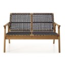 Ver imagem 5 de Sofá em Madeira e Corda Náutica 2 Lugares Traço