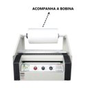 Ver imagem 2 de Plastificadora P280 Com Suporte Bobina Brilho Bopp 24cm 110V MR Maquinas