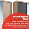 Guarda Roupa Casal com 3 Portas e 1 com 4 Espelhos 100% MDF London Yescasa - 14