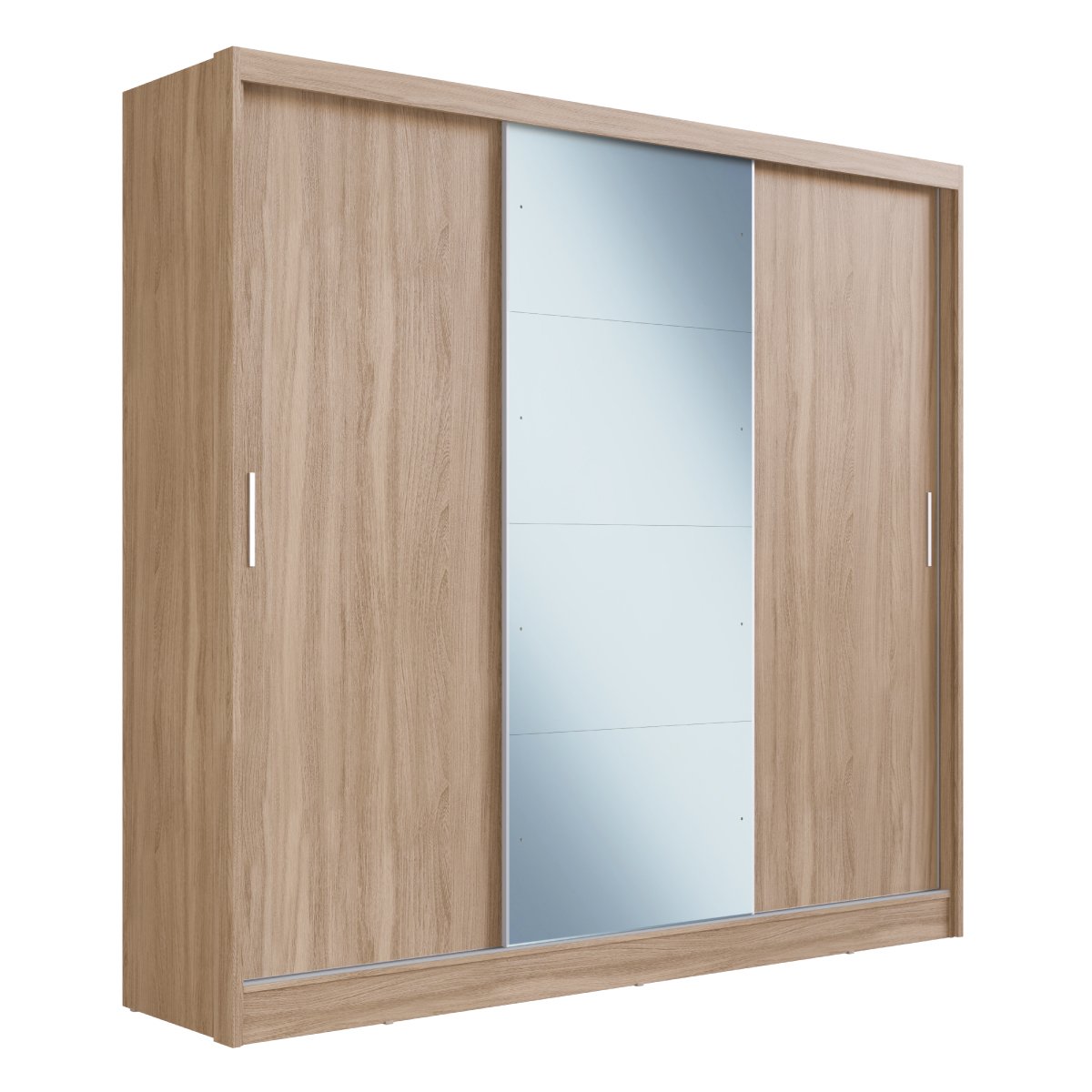 Guarda Roupa Casal com 3 Portas e 1 com 4 Espelhos 100% MDF London Yescasa - 6