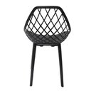 Ver imagem 4 de Cadeira para Sala de Jantar Kaila Garden - Preto