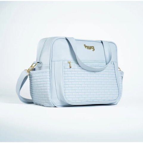 Bolsa de Maternidade Grande Liverpool Azul - Hug