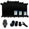Kit Aquecedor Solar Piscina 10Placas 3Mt ROSCA+Válvula Vqv - 1