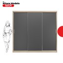 Ver imagem 4 de Guarda Roupa Casal 3 Portas 100% MDFLondon Yescasa