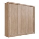 Ver imagem 6 de Guarda Roupa Casal 3 Portas 100% MDFLondon Yescasa