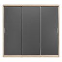 Ver imagem 2 de Guarda Roupa Casal 3 Portas 100% MDFLondon Yescasa