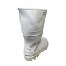 BOTA PVC BRANCA CANO CURTO MÉDIO 28CM SAFETY BOOTS SEM FORRO KADESH CA 42149 Média 39 - 2