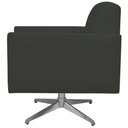 Ver imagem 5 de Kit 02 Poltronas Base Giratória Suede Cinza
