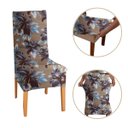 Ver imagem 1 de Kit 4 Capa de Cadeira Malha Gel com Elástico - Oásis Tropical