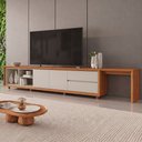 Ver imagem 1 de Conjunto Rack Premium Ampliado Off White/Naturalle Mavaular