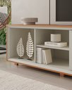 Ver mais imagens de Conjunto Rack Premium Ampliado Off White/Naturalle Mavaular