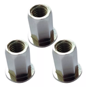 Ver imagem 1 de Rebite M4 Aba Plana Sext. Zb 500pçs