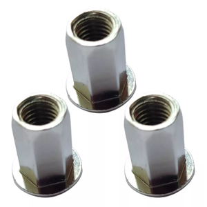 Rebite M4 Aba Plana Sext. Zb 500pçs