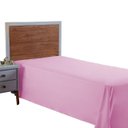 Ver imagem 1 de Lençol Cama Box Solteiro 400 Fios sem Elástico Virol Toque Extra Macio:rosa