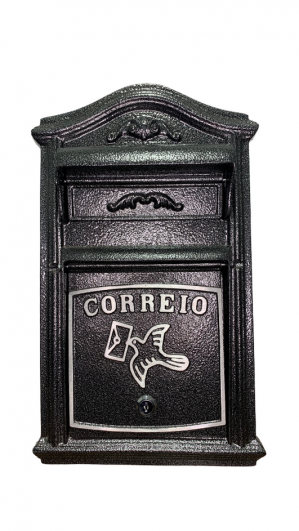 Caixa de Correio Classic Frontal - Prata - Prates e Barbosa - 1