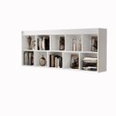 Ver imagem 2 de Armário Multiuso Estante Duplo Horizontal 10 Nichos em Mdf