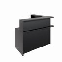 Ver imagem 5 de Balcão Atendimento c/ Tampo Superior Recepção Escritório F5 Cor:Preto