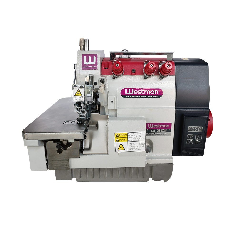 Máquina de Costura Industrial Overlock w-798-3 DC/RU - 2