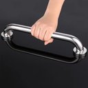 Ver imagem 2 de Barra de Apoio 40cm Cromado para Banheiro Idoso Deficiente