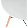 Mesa Redonda Eiffel Eames 80cm Branco – Compacta, Moderna e Sofisticada - 7