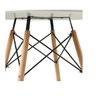 Mesa Redonda Eiffel Eames 80cm Branco – Compacta, Moderna e Sofisticada - 5