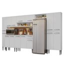 Ver imagem 3 de Armário de Cozinha Completa 325cm Branco Emilly Madesa 07