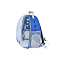 Ver mais imagens de Mochila Bolsa Santino PET JOY Com Visor Poliéster Cachorro gato Original Viagem SAT3U Azul