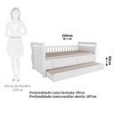 Ver imagem 3 de Bicama Infantil 100% MDF Vicky Espresso Móveis 