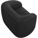 Ver imagem 6 de Kit Sofá 4 Lugares para Sala 252cm com 02 Poltronas Lazio M03 Corano Preto - Lyam Decor