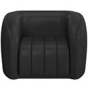 Ver imagem 7 de Kit Sofá 4 Lugares para Sala 252cm com 02 Poltronas Lazio M03 Corano Preto - Lyam Decor
