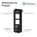 Ver imagem 3 de Torre Quente Nice 2 Portas e 2 Nichos Preto