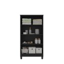 Ver imagem 6 de Armário Multiuso Brisa 2 Portas com Prateleiras Black