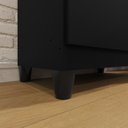 Ver mais imagens de Armário Multiuso Brisa 2 Portas com Prateleiras Black