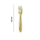 Ver imagem 2 de Kit de Mini Garfo Descartável para Petiscos Conjunto com 40 Unidades Silverplastic