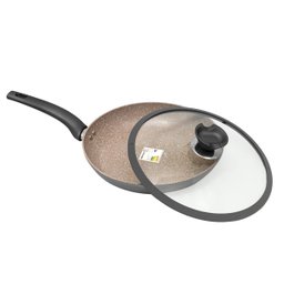 Frigideira em Granito A5 Alumínio Antiaderente Granito Orleans 24cm - 3