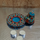 Ver imagem 3 de Suporte para velas rechaud ou velas pequenas/Ideal para presentear/Sustentável/Inovador/Velas vegana
