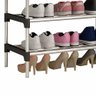 Sapateira Rack Organizador 3 Andares Sapatos Tenis Calçados Multiuso Objetos Prateleiras - 1