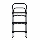 Ver imagem 3 de Sapateira Rack Organizador 3 Andares Sapatos Tenis Calçados Multiuso Objetos Prateleiras