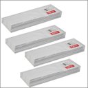 Ver imagem 2 de Kit 4 Pacotes Papel Toalha Lavabo Relevo+ Toalheiro Acrílico Centauri Acrílicos KIT-TC