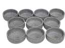 Ver imagem 2 de Kit 10 Cumbucas de Pedra Sabão 300ml – Mantém o Calor