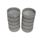 Ver imagem 1 de Kit 10 Cumbucas de Pedra Sabão 300ml – Mantém o Calor