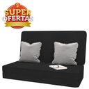 Ver imagem 3 de Puff Casal Gigante para Sala de Estar Confortável e Estiloso