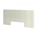 Ver imagem 6 de Cabeceira Decorativa Casal com Detalhes Ripados 100% MDF 2,70m Dalla Costa Off White