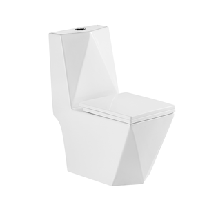 Vaso Sanitário Monobloco Completo - Caixa Acolpada com Assento Cor Branco