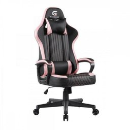 Cadeira Gamer Vickers Preta/Rosa Fortrek - 4