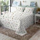 Ver imagem 2 de Jogo de Cama King Size 180 Fios Fiori - Amélia (7815)