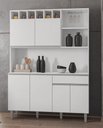 Ver imagem 1 de Cozinha Compacta Kit Alice 130 Mt Branco Ajl