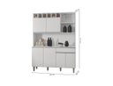 Ver imagem 4 de Cozinha Compacta Kit Alice 130 Mt Branco Ajl