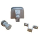 Ver imagem 1 de Kit janela blindex de correr com 2 folhas - Branco