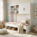 Ver imagem 5 de Cama Solteiro Juvenil para Colchão 88x188cm Chiara Branco